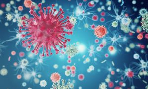 hiv-virus-in-pink